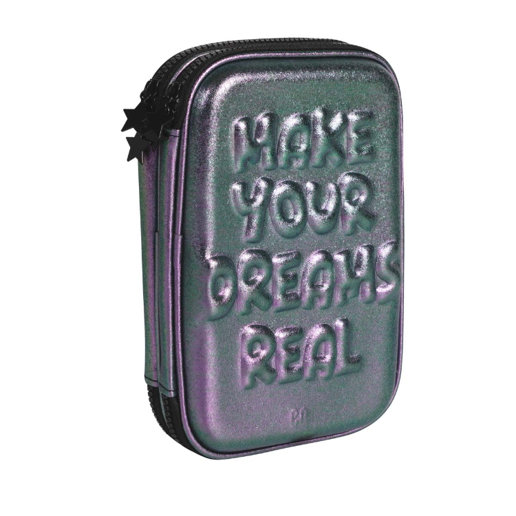 Cartuchera Escolar Mooving 2 Pisos 2026 Como Quieres con Relieve Doble Eva art.1514136